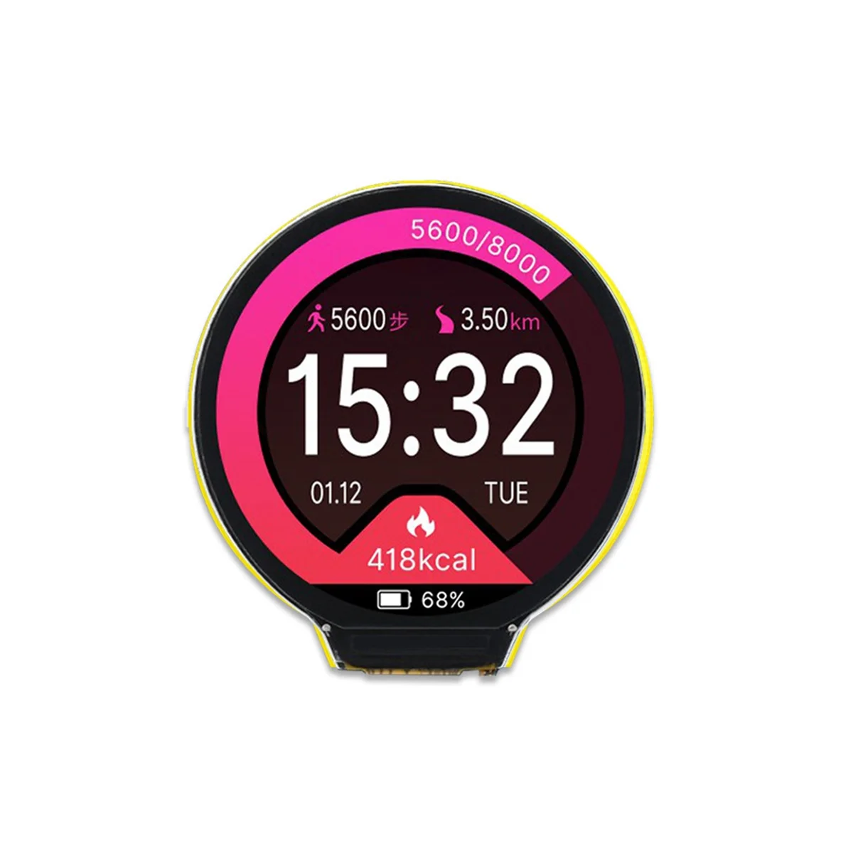 ESP32-C3 макетная плата Круглый ЖК-дисплей 1 28 дюйма с модулем Wi-Fi Bluetooth без сенсорной