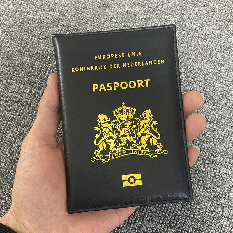 Модная Милая Обложка для паспорта Нидерландов для женщин, розовый чехол для паспорта для девушек, мягкий Дорожный Чехол для паспортов из искусственной кожи
