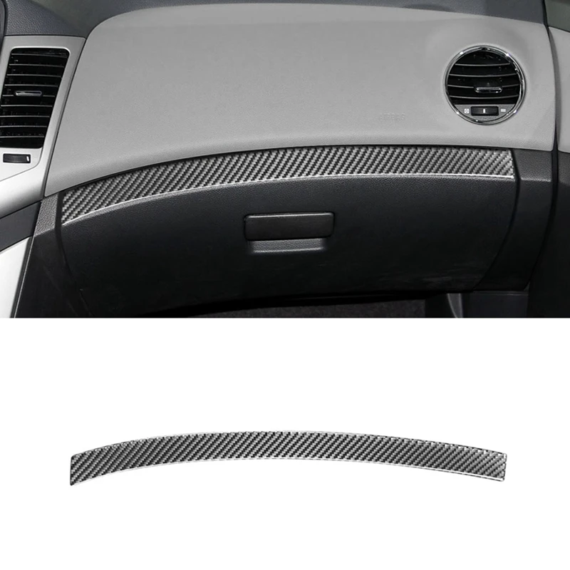 

Панель приборной панели из углеродного волокна для Chevrolet Cruze 2009-2015, аксессуары для интерьера