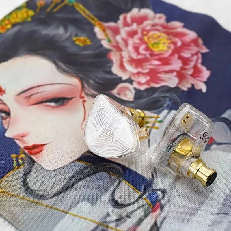 Фото Наушники-вкладыши Tangzu WANER SG HIFI с 10-мм динамическим драйвером, сменным кабелем 0,78 мм 2Pin, L-образным разъемом и микрофоном Tangzu Free №2