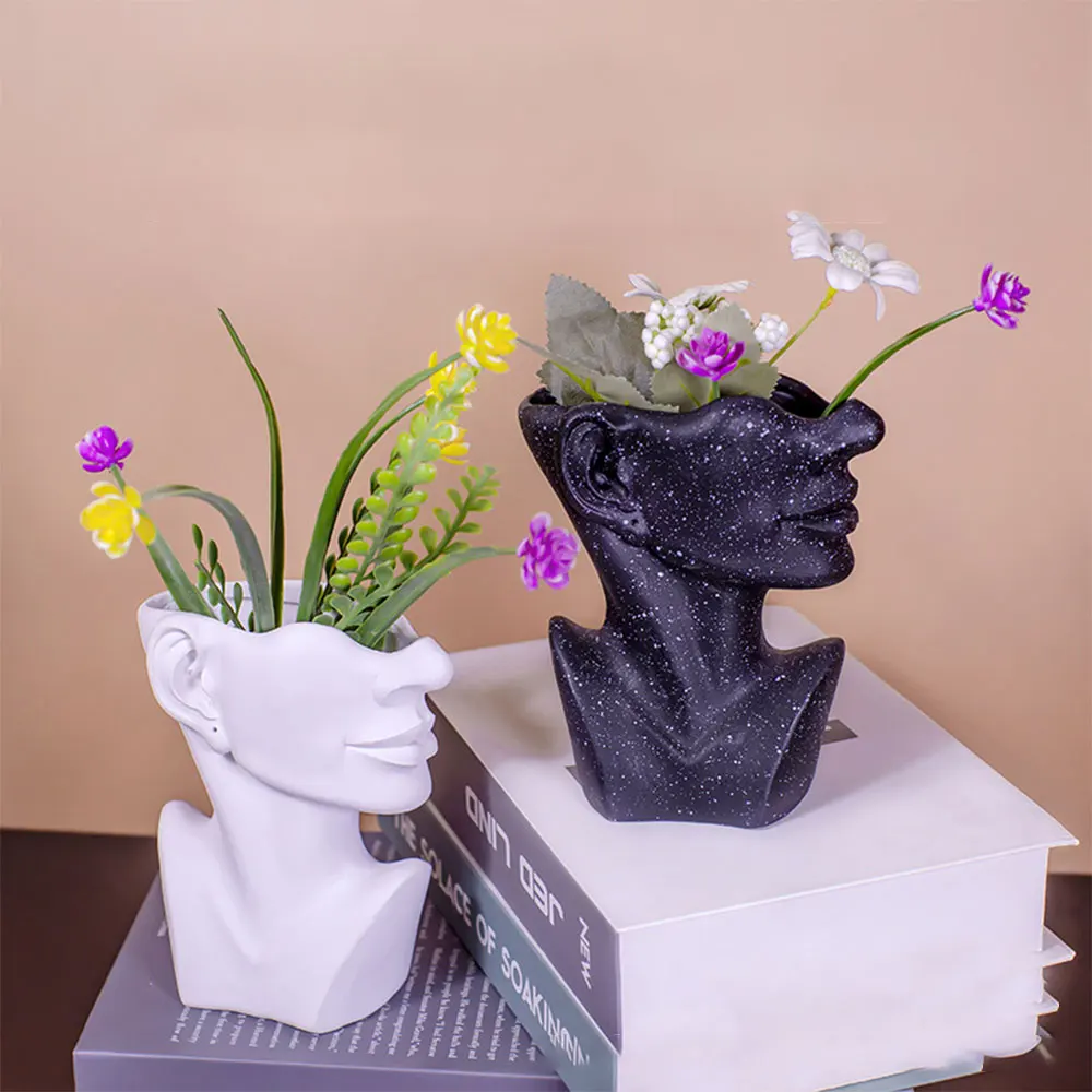 Ваза из смолы домашняя женская ваза для боди-арта Скандинавская с боковой