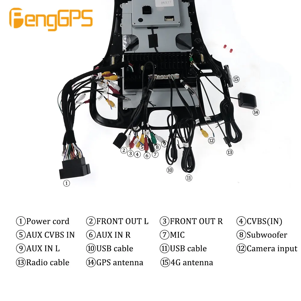 Для Chrysler 300C Limited 2012-2019 автомобильный радиоприемник беспроводной Carplay Android авто