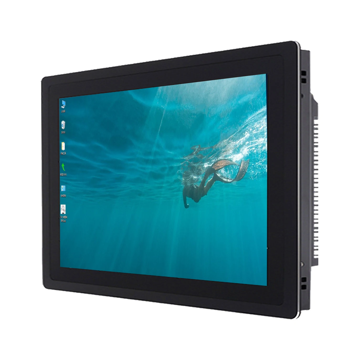 

21.5 Inch Capacitive Touch Industrial Tablet J1900 4GRAM 64GSSD Windows10pro WiFi RS232 RS485 Online Customized Product