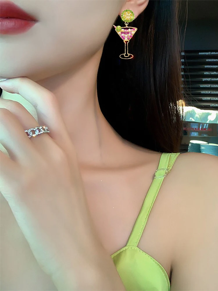 Серьги-кабики Sweet Juice новинка 2024 модные женские серьги элегантные уникальные