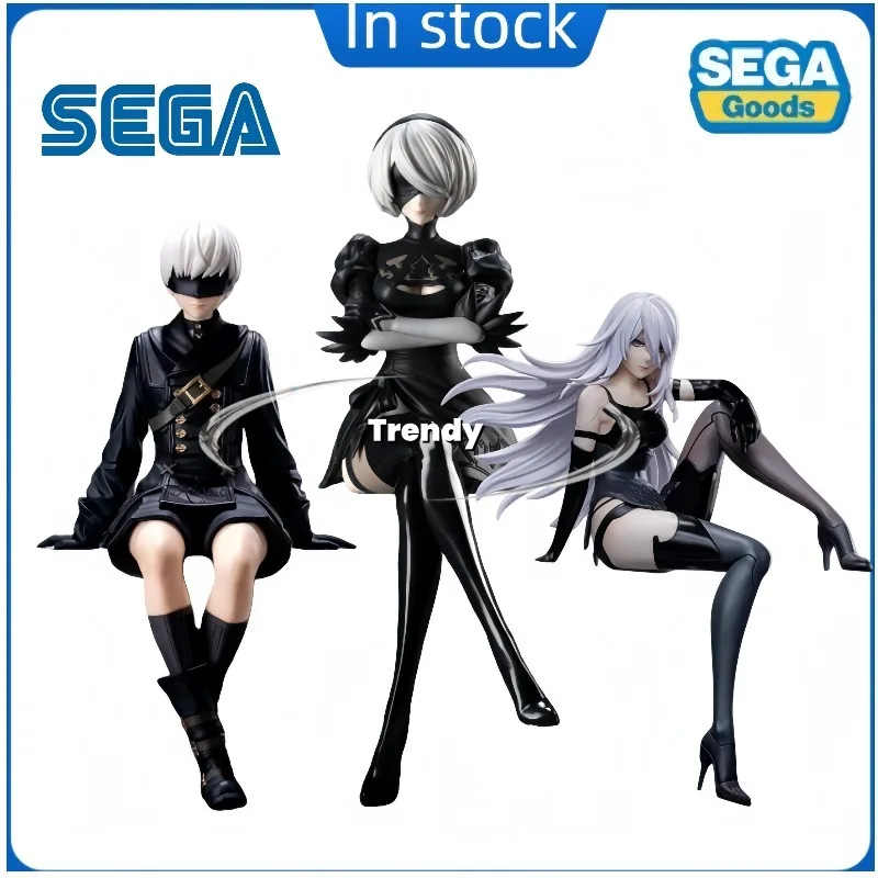 Фото 100% оригинал Sega SEGA NieR Automata Юрь А Тип No. 2 A2 B2 Пресс для лапши быстрого приготовления, фигурка с орнаментом, модель игрушки №1