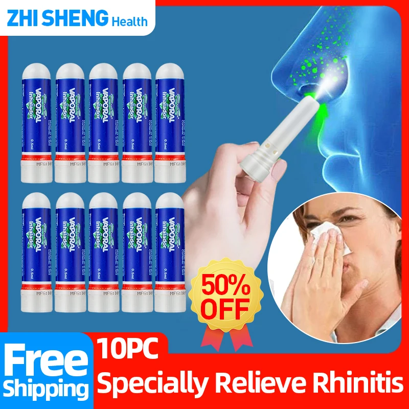 

10pcsAllergy Rhinitis Reliever Thailand Mint Cream Sinusitis Treatment Nose Cold Cool Essential Oils Herbal Inhaler Ointment