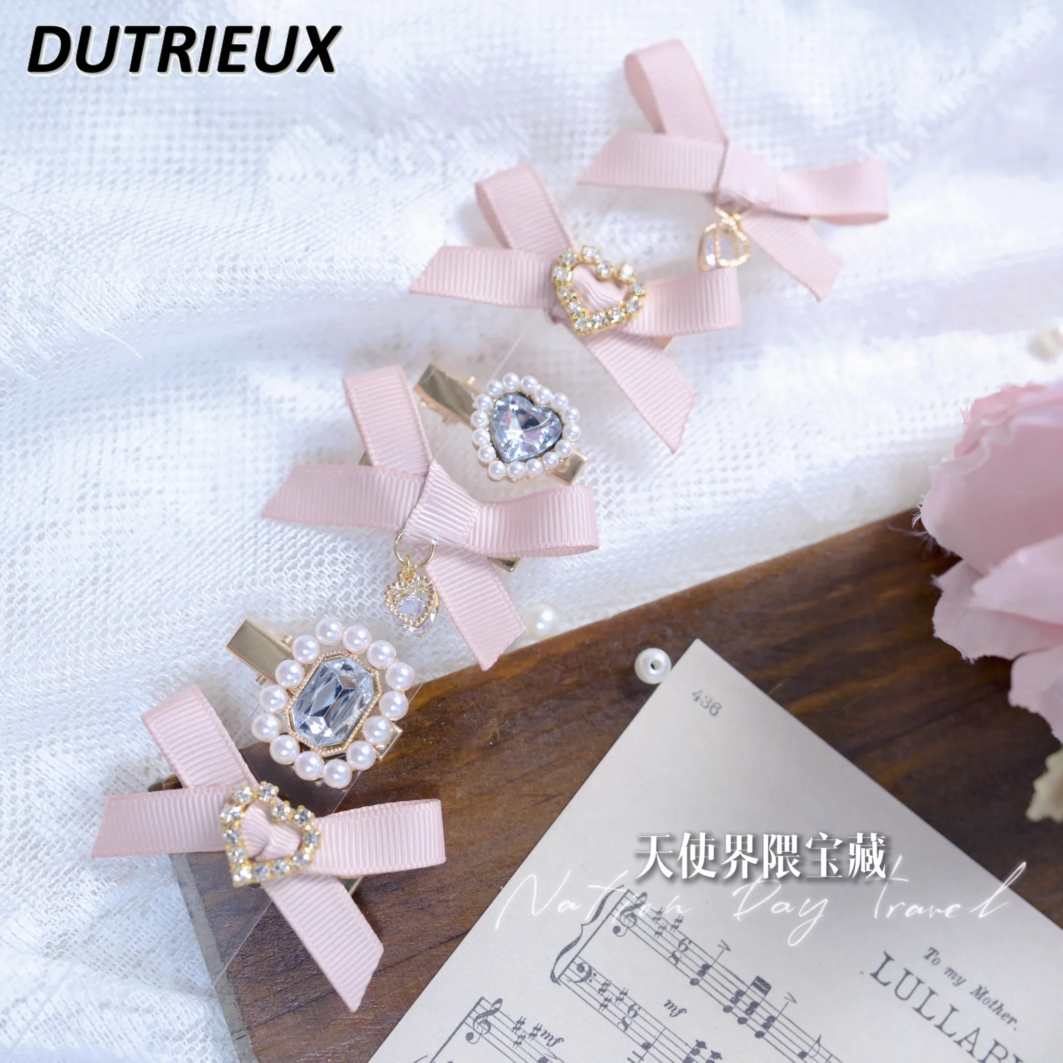 Детские заколки-бабочки DUTRIEUX