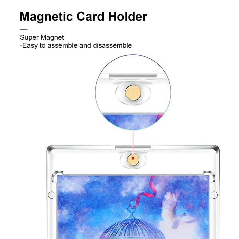 5 шт. Акриловые Магнитные защитные чехлы для карт | Инструменты