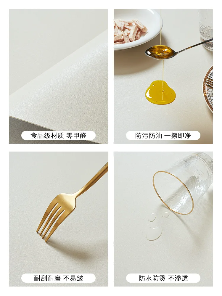 

Ins table mat student desk pad waterproof leather cloth oil computer mouse_AN962