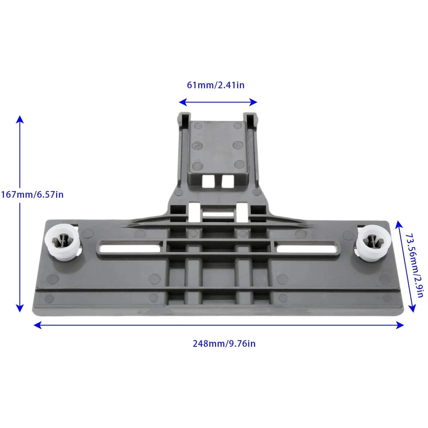 

W10350376 Dishwasher Top Rack Adjuster Replacement Fit for Whirlpool Kenmore KitchenAid W10238418 W10253546 AP5272176 AH3497383