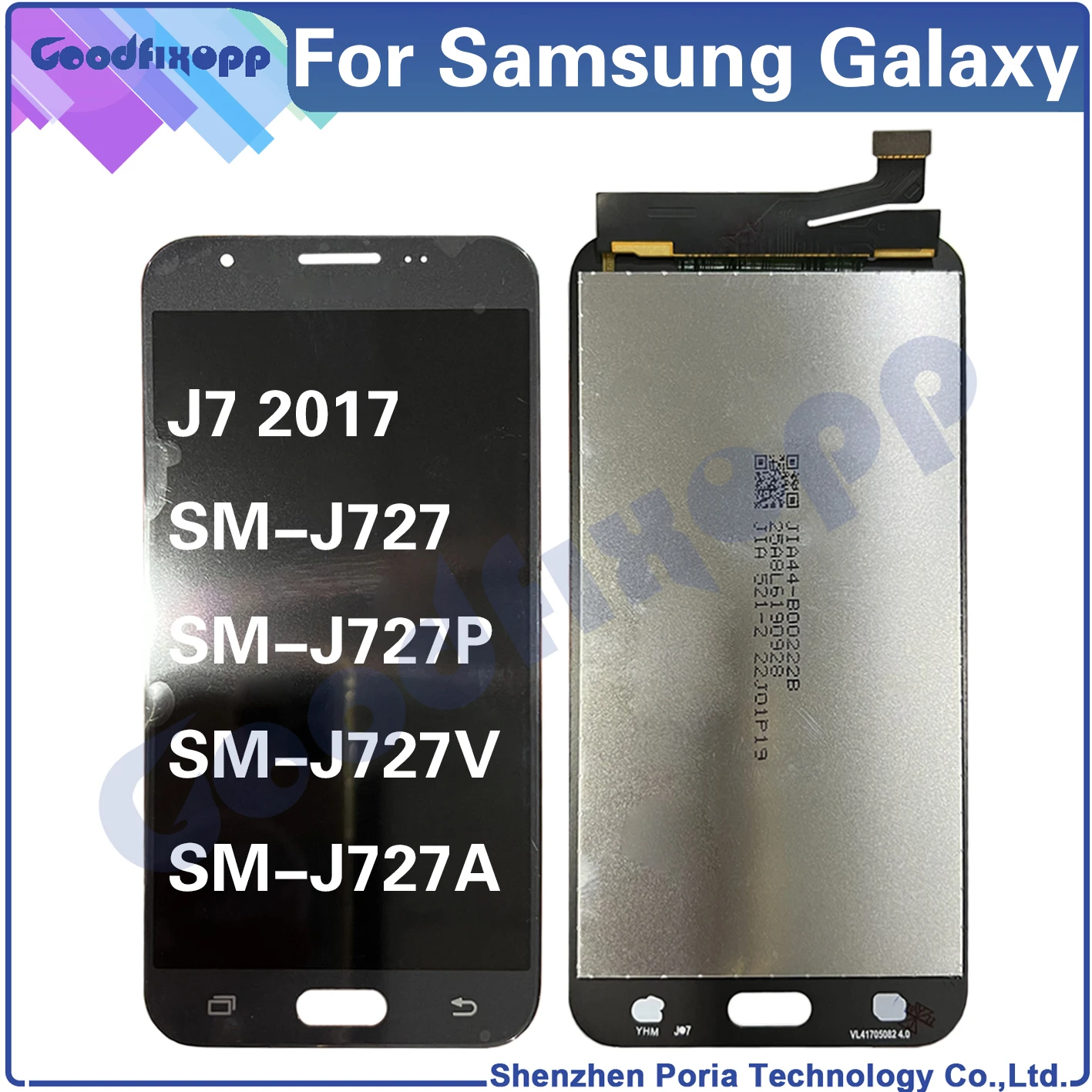 ЖК-дисплей с сенсорным экраном и дигитайзером в сборе для Samsung Galaxy J7 J727 SM-J727 J727P J727V J727A