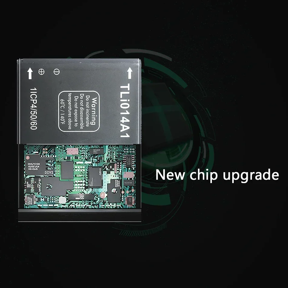 Аккумулятор Tli014A1 для Alcatel M'Pop 5020 5020D Fire 4012 4012A Pixi 3 4 5 &quot4027 4027D/A 4027X 4010 1400 мАч