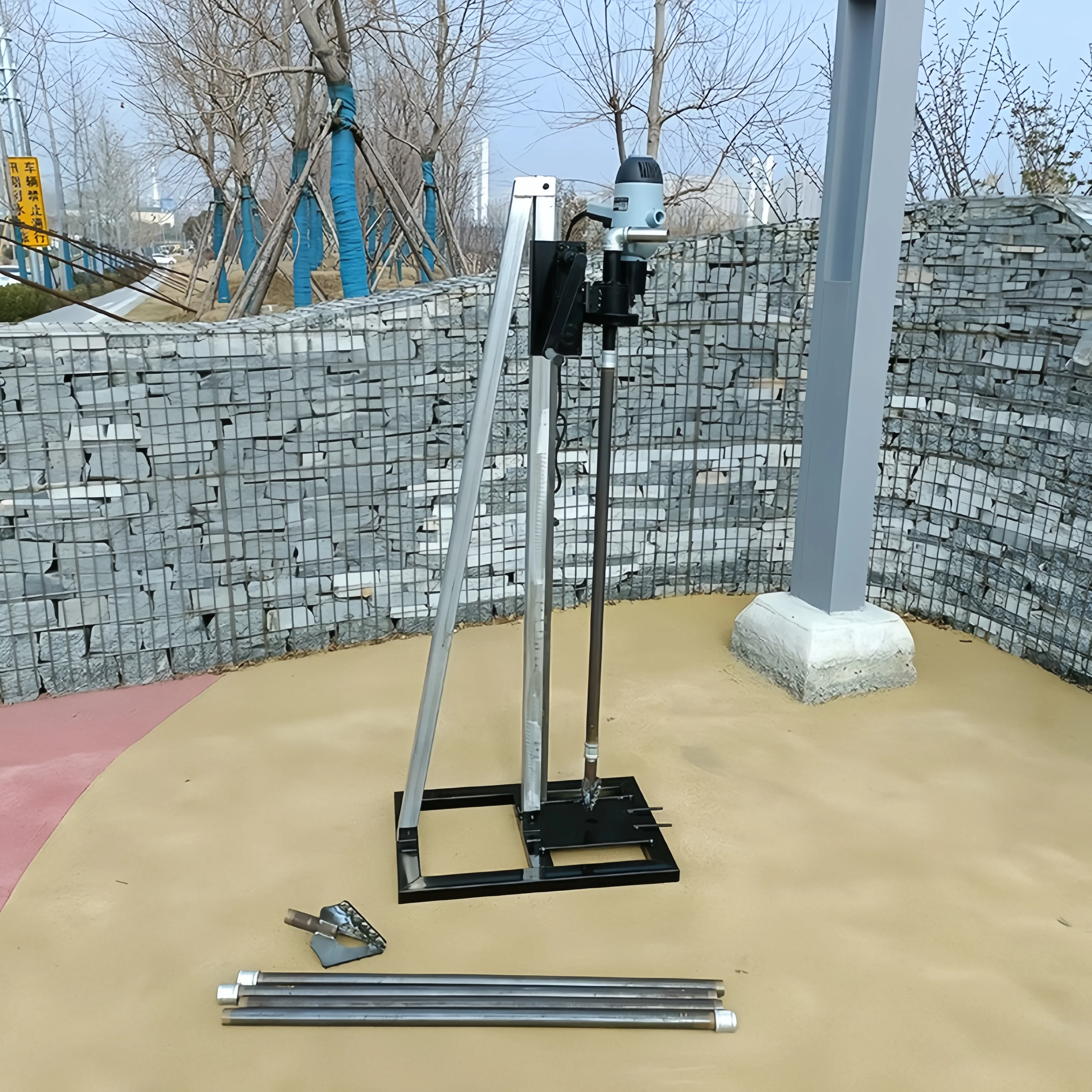 6-дюймовая 2 кВт небольшая буровая установка для водяных скважин мини-ручная воды