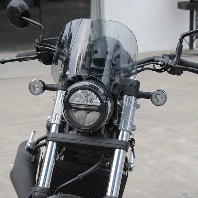 Mtk гонки для honda rebel 500 cmx 300 мотоциклетный передний экран ветровое стекло breeze