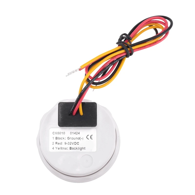 Вольтметр 52 мм вольтметр Индикатор напряжения для морской яхты