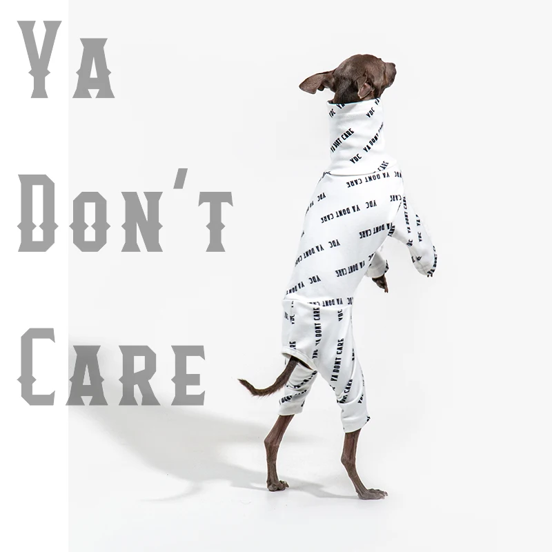 

Greyhound Dog Pajamas Winter Dog Clothes Printed Warm Bodysuit Puppy Puppy Cat Chihuahua Pomeranian Clothing Bodysuit