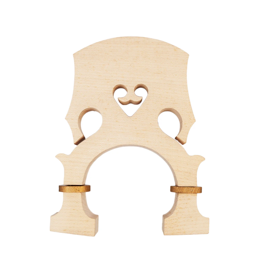 4/4 3/4 1/2 1/4 1/8 Double Bass Bridge & Adjustable Height Upright Bass Bridge & Bass Bridge String Notch Positions Locator Tool