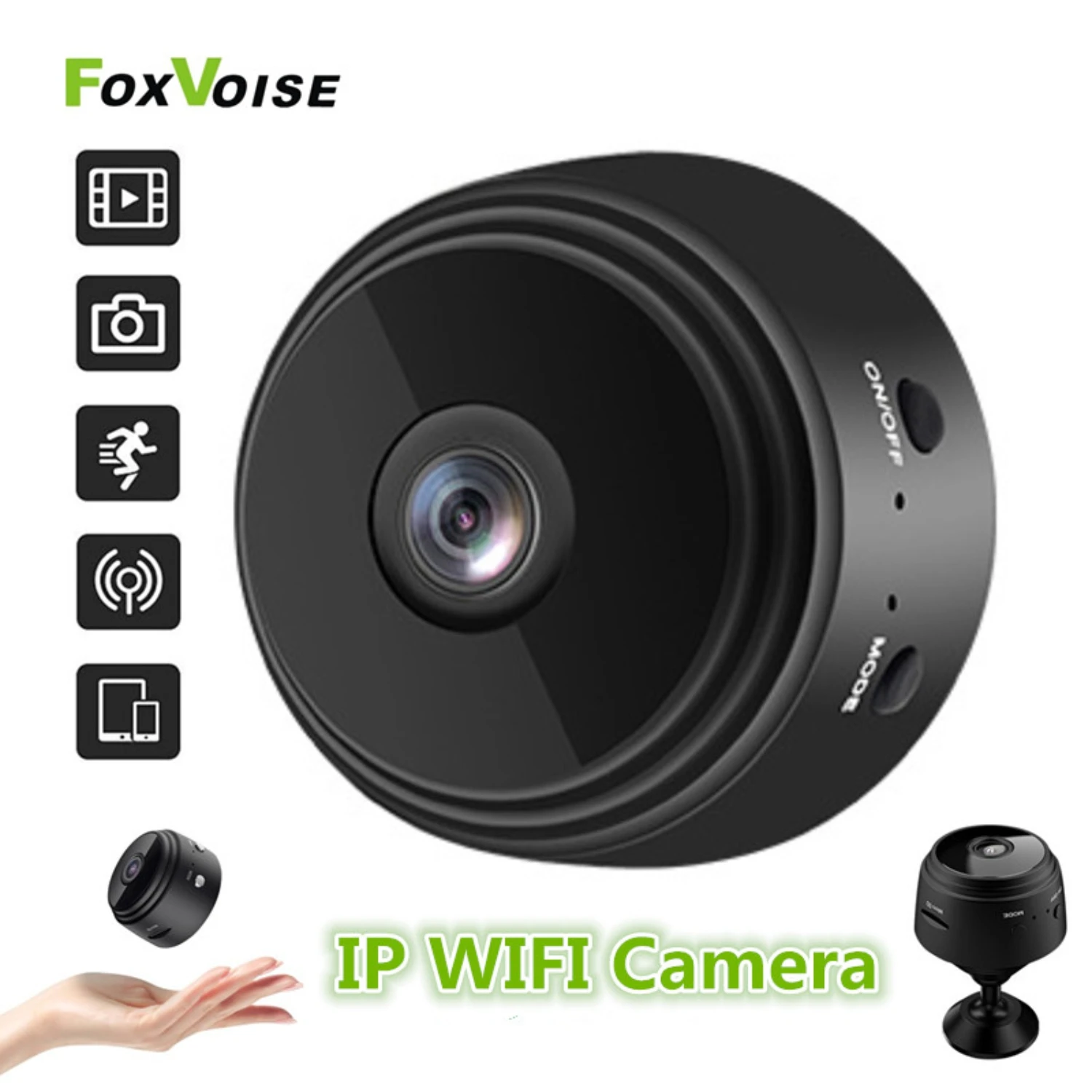 ip mini security surveillance camera wifi video web cam app recorder night vision home outdoor baby monitor a9 wireless cameras free global shipping