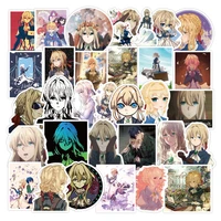 103050100pcs anime violet evergarden stickers car motorcycle travel luggage phone guitar laptop kids toys stickers wholesale