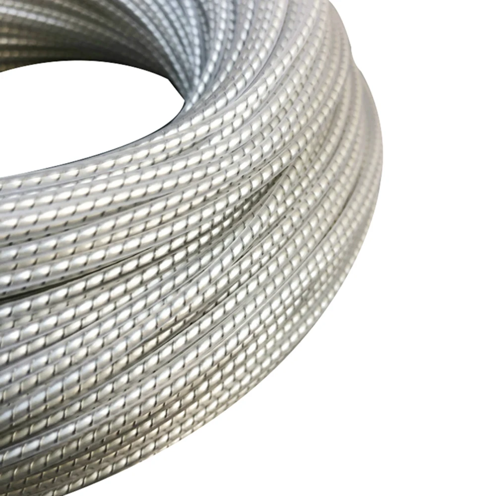 33 Ohm/m Spiral heating wire 100m low voltage electric blanket wire PVC skin insulation hatching heating wire Air heating wire