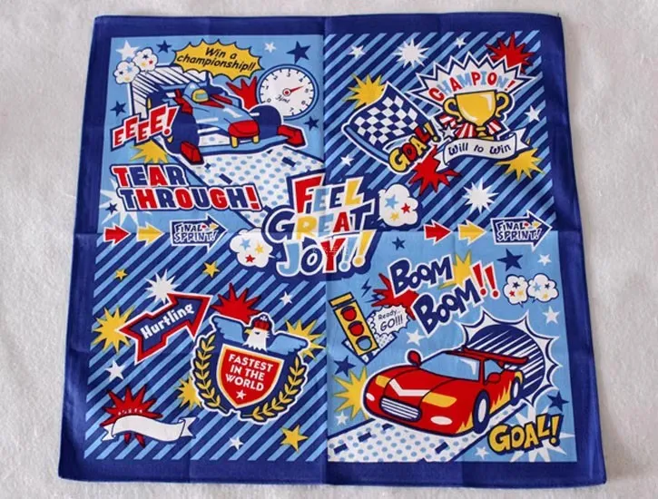 

Японский детский + женский маленький носовой платок из чистого хлопка с принтом/носовой платок/толстовка/пулевой платок