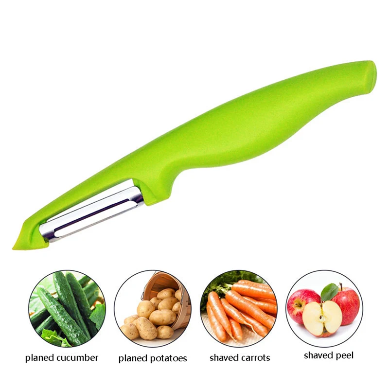 

Ceramic Fruit Vegetable Peeler Knife Handheld Planer Stainless Steel Blade Potato Slicer Speed Cutter Rustproof Kitchen Tools