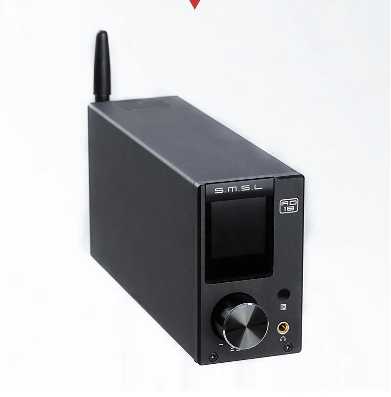SMSL AD18 80 Вт * 2 DSP HIFI Bluetooth чистый цифровой аудио усилитель оптический/коаксиальный