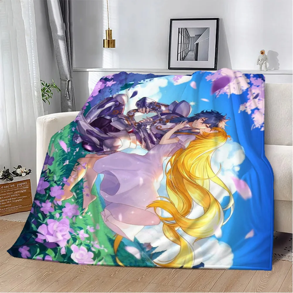 Плюшевое флисовое одеяло Saint Seiya для детей современный декоративный плед