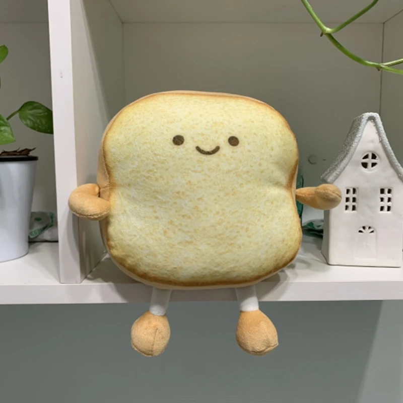 7x7x2 4 дюйма мягкий тостовый хлеб для куклы украшение детской комнаты экологически