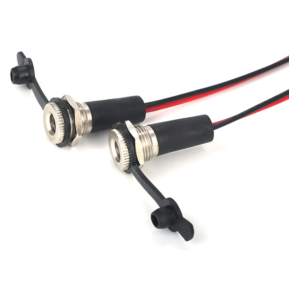 à Prova Dip68 Água 5.5×2.1 mm 10a Tomada de Alimentação dc Fêmea Jack Montagem do Painel Conector de Solda Dc022b Adaptador com Porca Snap 10 Peças Ip68