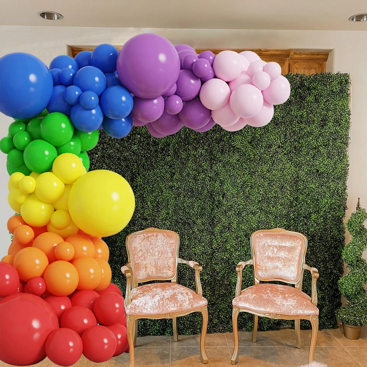 

Rainbow Balloon Garland Arch Kit Birthday Multicolor Latex Ballons Wedding Birthday Decoration Kids Baby Shower Party Baloon