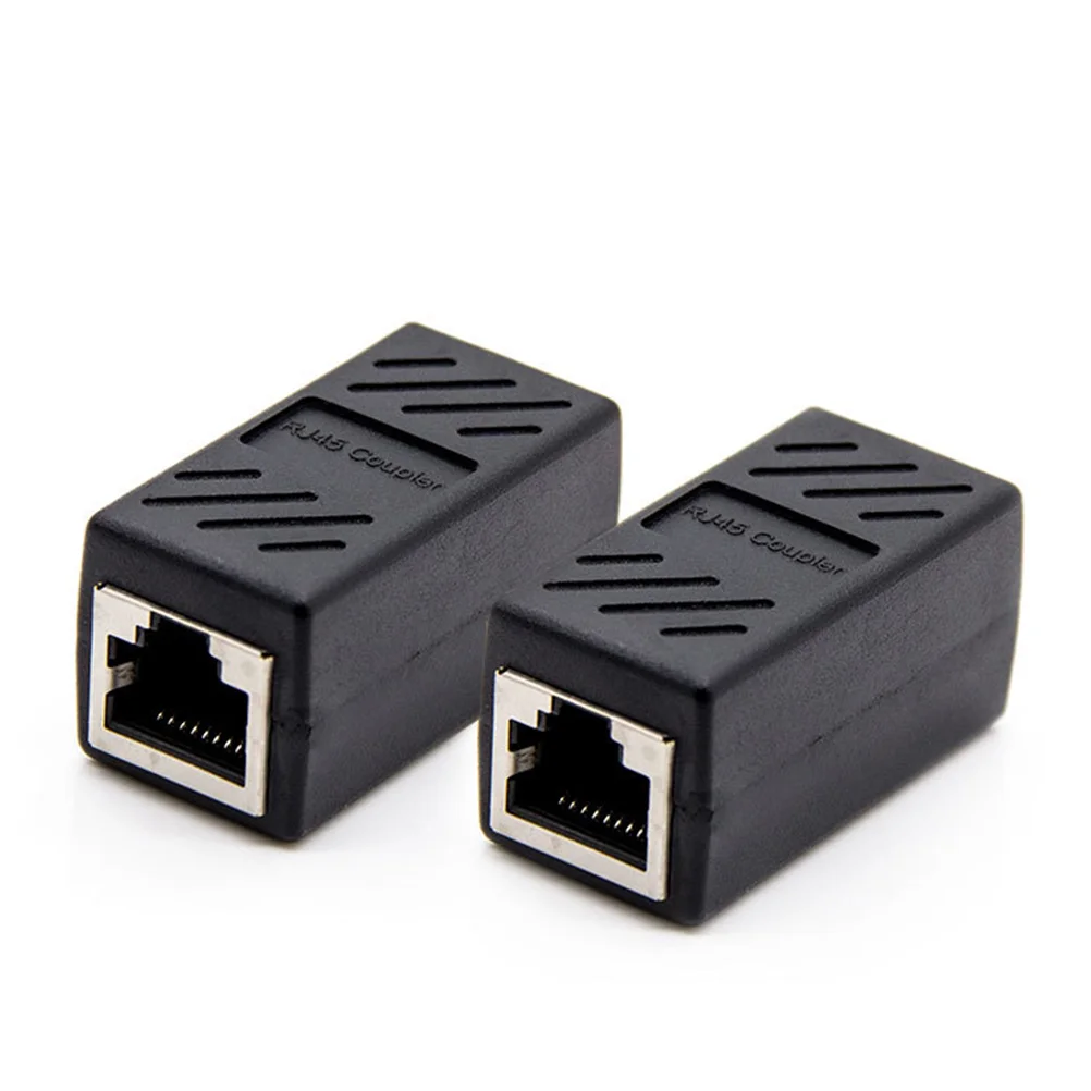 

Female Coupler Ethernet Extenderrj45 Adapter Inline Network Lan Connector