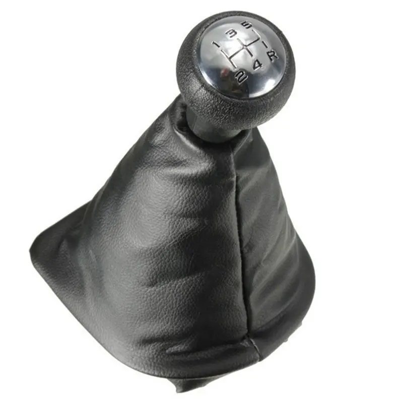 

Gear Shift Knob Sleeve 5 Speed Adapter Boot Shifter Collar Lever Stick Gaiter Boot Cover for 206 205 207 306 307 308 309