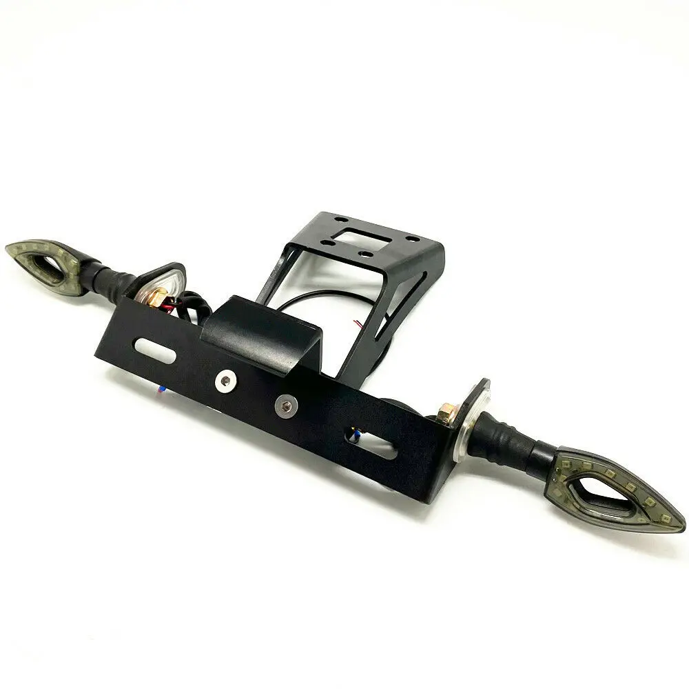 

LED Turn Signal Tail Tidy License Plate Holder For KAWASAKI NINJA 250/400 Z400