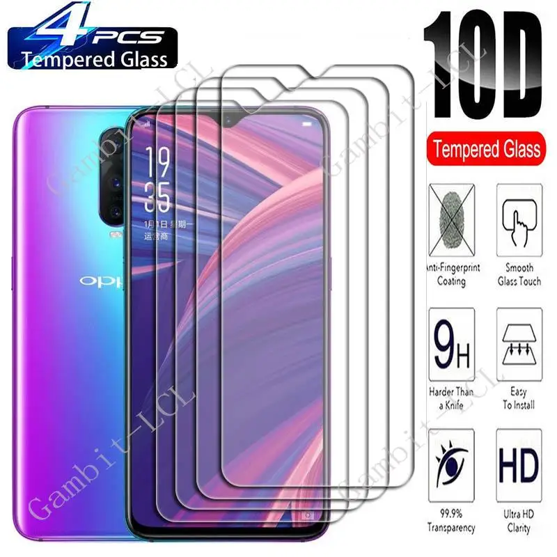4 шт., защитное закаленное стекло для OPPO RX17 Neo 6,4 дюйма