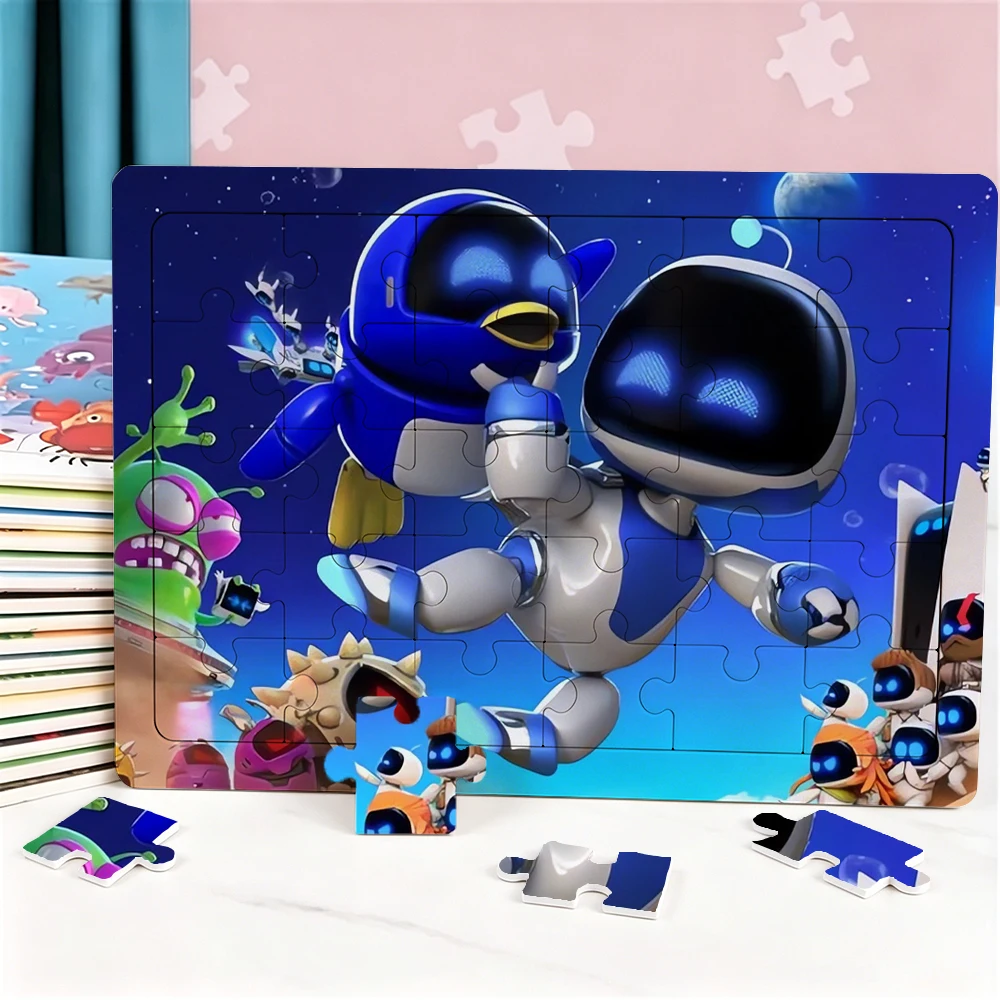 Новые 30 шт. пазлов Astrobotes с аниме-принтом, развивающие семейные обучающие игрушки, пазлы для дня рождения, милые подарки (art.: 3920dbe759131) - 3920dbe759131