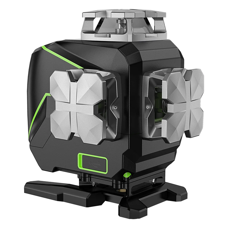 

Huepar S04CG OSRAM Rotating 4D 16 Lines Green Beam Laser Level with APP Function&Outdoor Pulse Mode