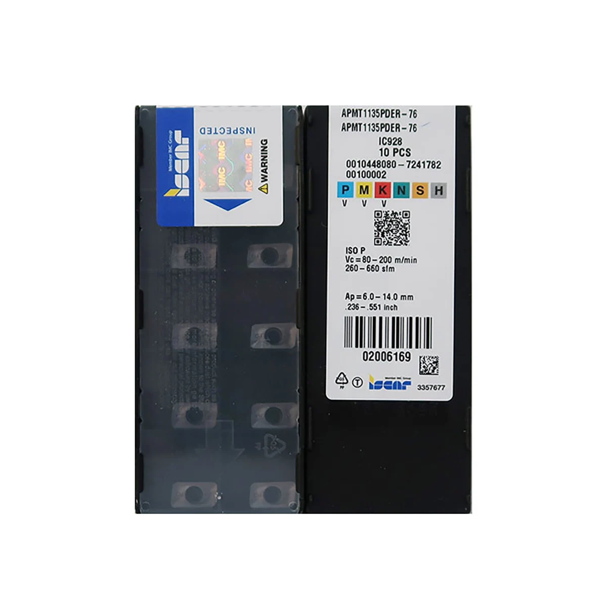 

ISCAR 100% Original APMT APMT11 APMT1135PDER-76 IC928 Positive Button Tool Inserts Carbide Milling And Turning Milling Cutter