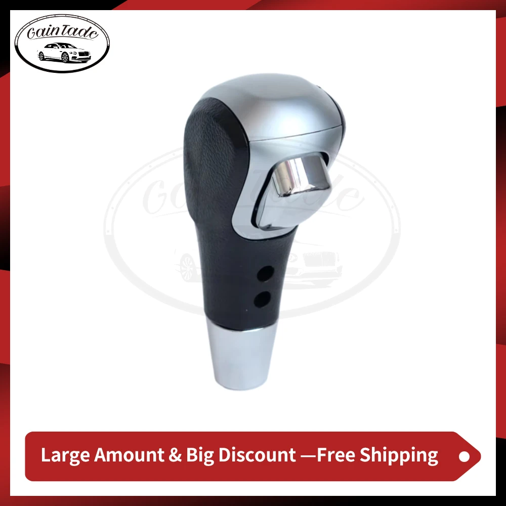 Автомобильная кожаная ручка переключения передач LHD автоматическая трансмиссия