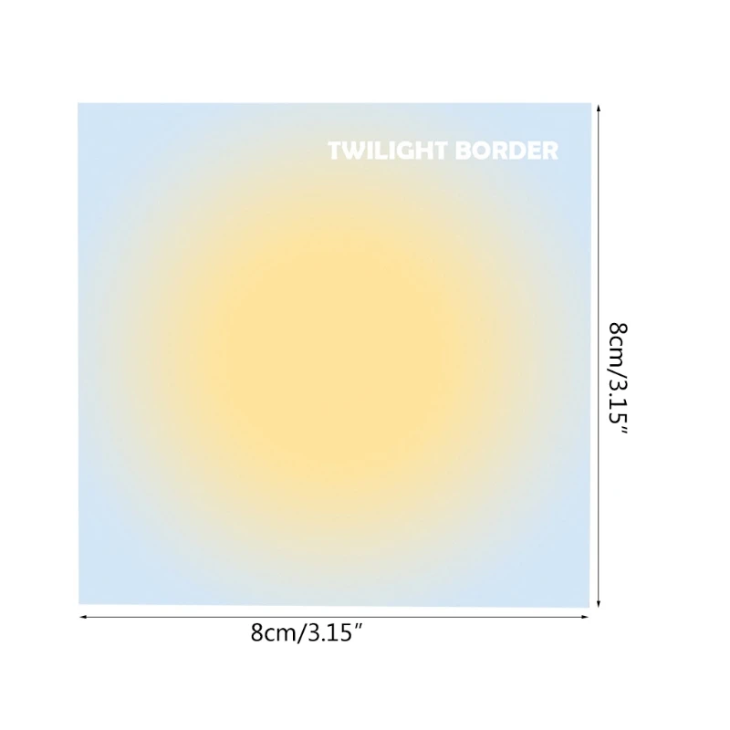 Рисунок 6 - Градиентный цветной липкий блокнот