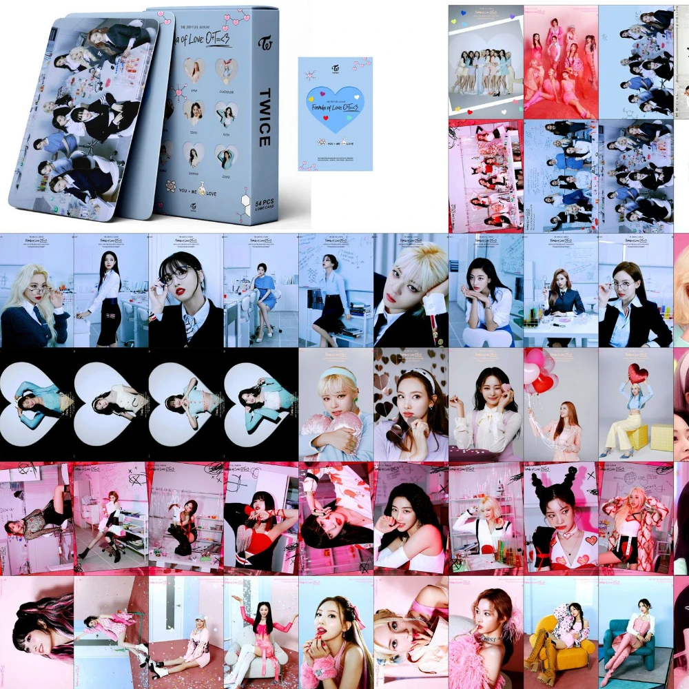 KPOP Two LOMO Card Formula of Love O + T = 3 альбом открытка HD Фотокарта милая печать карточка