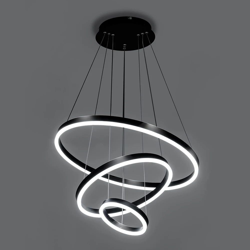 

Nordic Luxury Hanging Light Adjustable LED Pendant Chandelier High Brightness for Living Room Dining Room Bedroom Decor Ornament