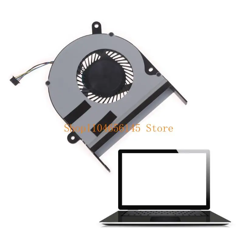 Фото 652F для Vivobook S301L Q301L S301LA Q301 Вентилятор охлаждения процессора 5 В 2,25 Вт 4-контактный радиатор процессора ноутбука №2