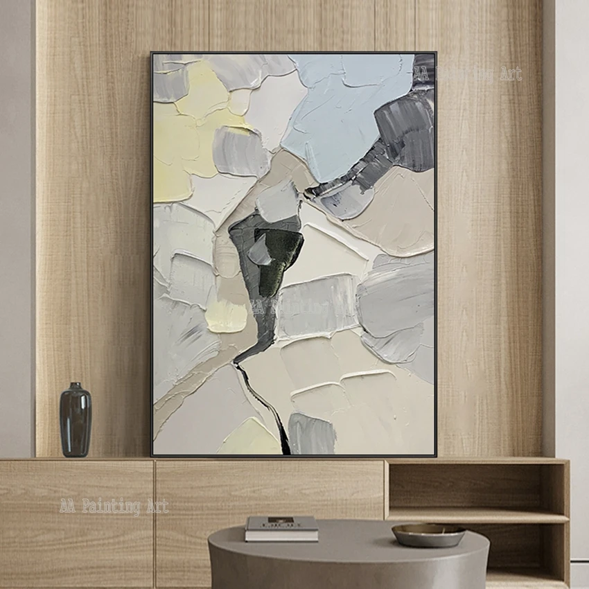 Хит продаж 2022 Современная Художественная живопись ручная роспись абстрактный