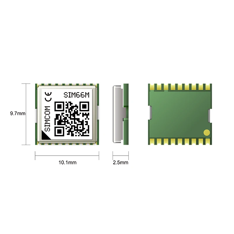 SIMCOM SIM66M high performance GNSS module integrated with GPS GLONASS Galileo L1 Band Receiver | IoT Accessories