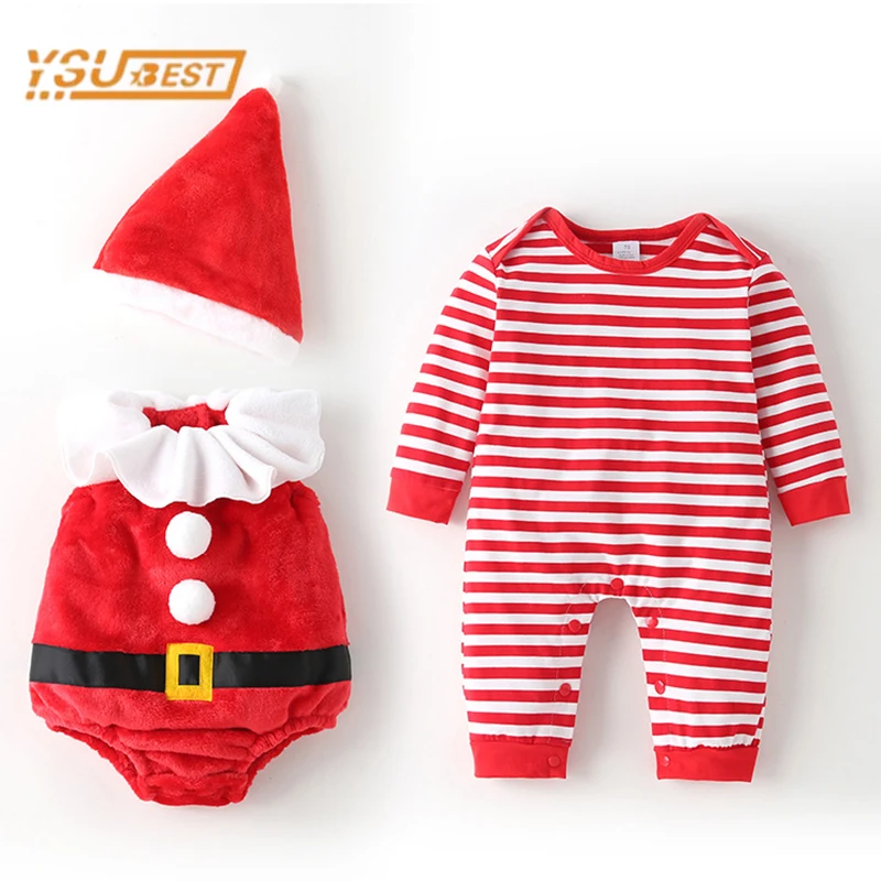 

Детский комбинезон в полоску, с длинным рукавом