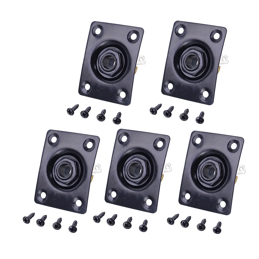5 шт. разъем для бас-разъема розетка De Plaque разъемы гитары Sortie электровыхода