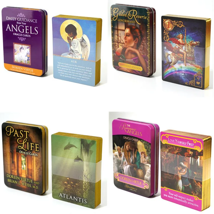 

Ironbox Shenyu Brand Tarot Cards Deck Gold Stamping Process High grade Tarot Brand