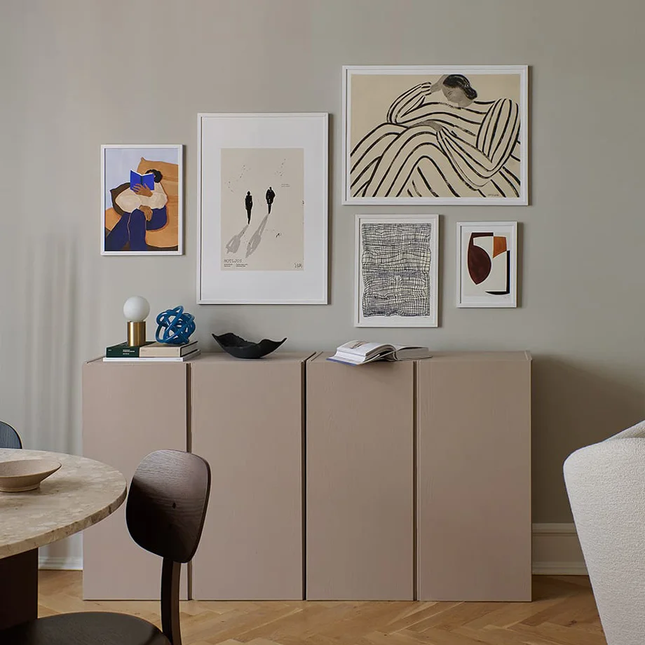 

Abstract Line Geometry Silhouette Read Wall Art Canvas Painting Nordic Posters And Prints Wall Pictures For Living Room Decor