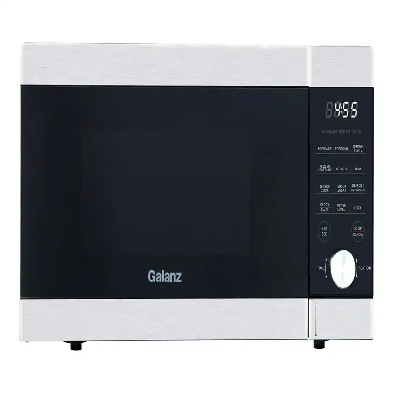 

Wave 1.1 cu. ft. Sensor Cook Countertop Microwave Oven 1000 Watts Stainless Steel